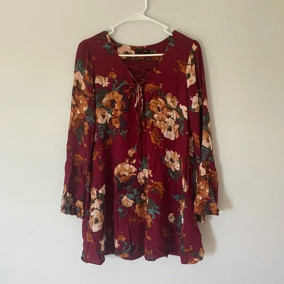 Blu Pepper | Dresses | Blu Pepper Floral Dress | Poshmark